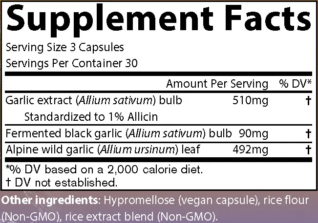 Shop Odourless Garlic Supplement- AIM GarlicAIM™ (90 capsules)