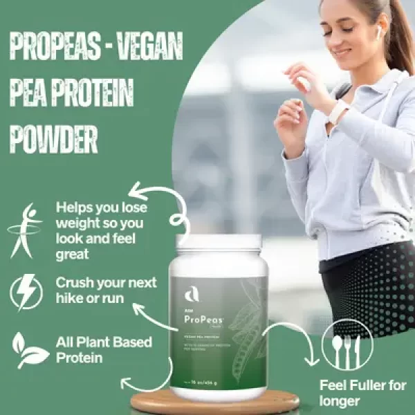 Shop AIM ProPeas® (456g) - Vanilla Pea protein powder in South Africa