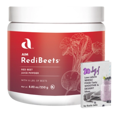 Shop AIM RediBeets (250g) - Natural beetroot powder supplement in South Africa