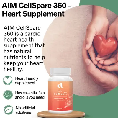 AIM CellSparc 360 - Cardio Health Supplement