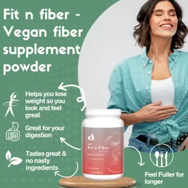 AIM Fit ’n Fiber® (456g) - Prebiotic fiber supplement powder