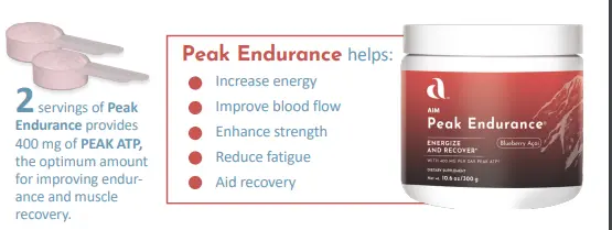 AIM Peak Endurance in South Africa - Electrolyte berry acai powder - Image 3