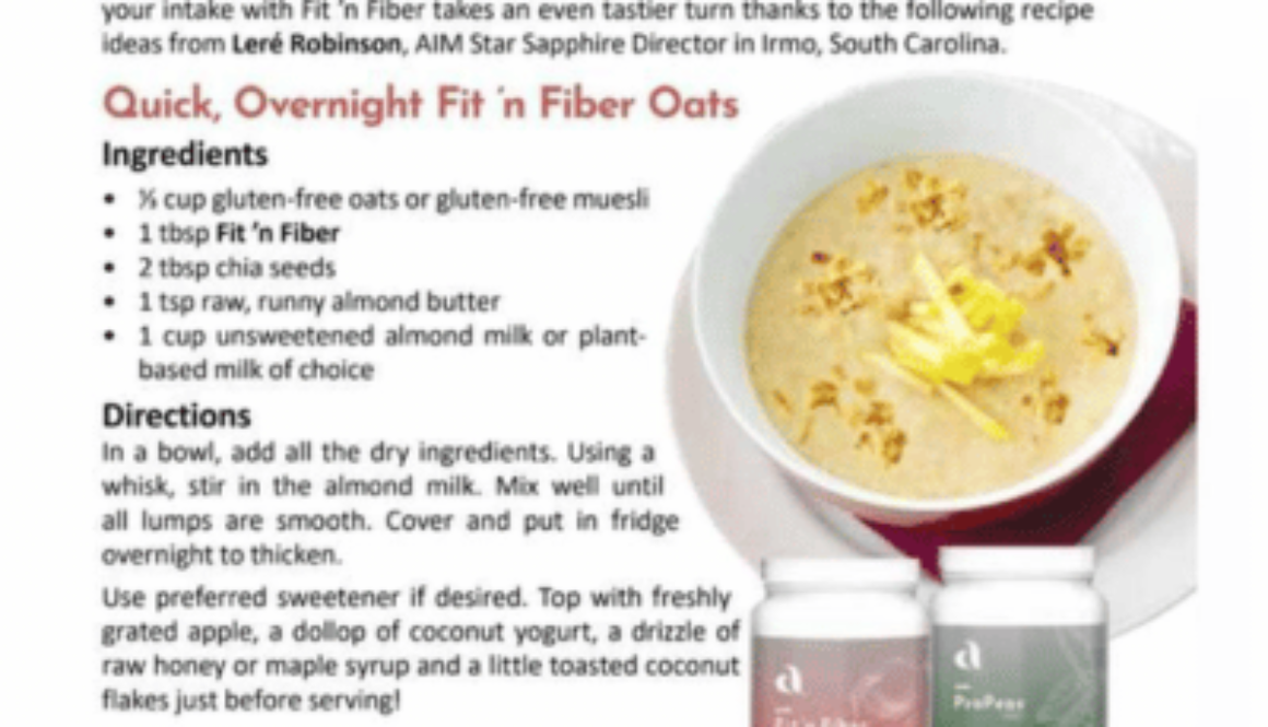fit n fiber oats