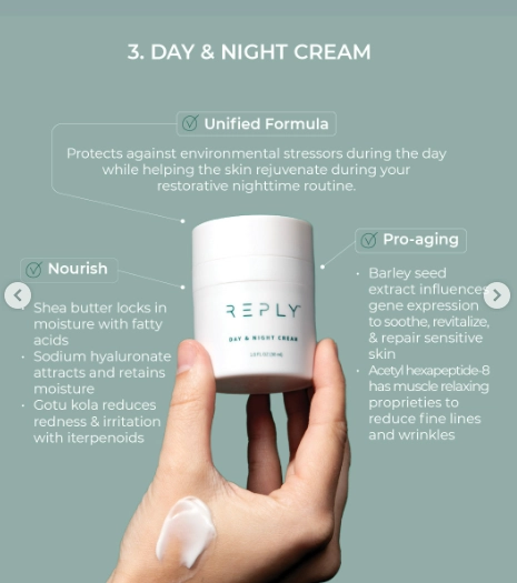 Shea butter Day and night face cream | Reply (30ml)